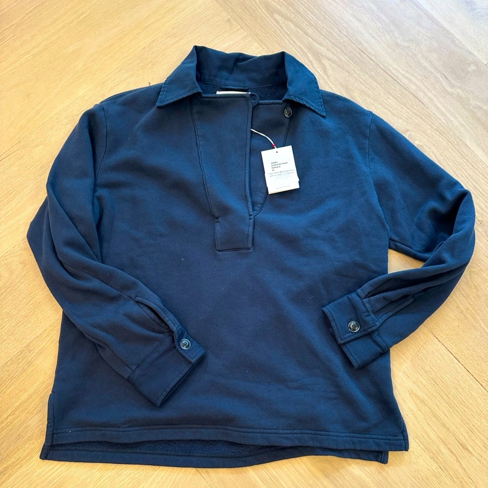 Dawn Sweatshirt Rain Blue